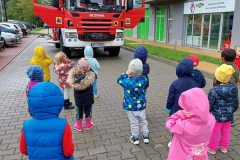 W naszym przedszkolu gościliśmy strażaka / We had a visit from the fire brigade